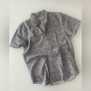 Jack Spade blue short sleeve summer shirt. Size small and slim fit.